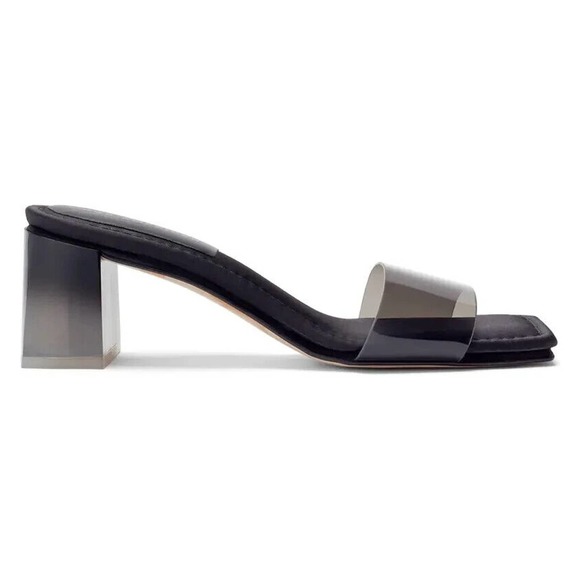 Good American Block Heel Slide Sandals Women's Size 8 - Picture 9 of 12